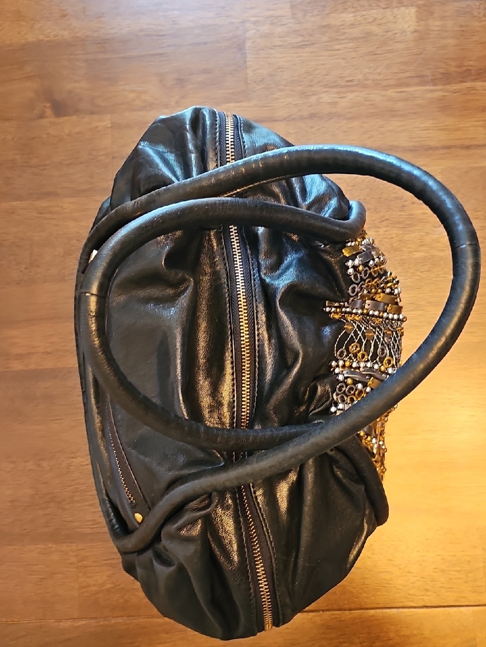 Isabella Fiore Tries Heavy Metal Valentina Satchel - Women Bag - Picture 6 of 11
